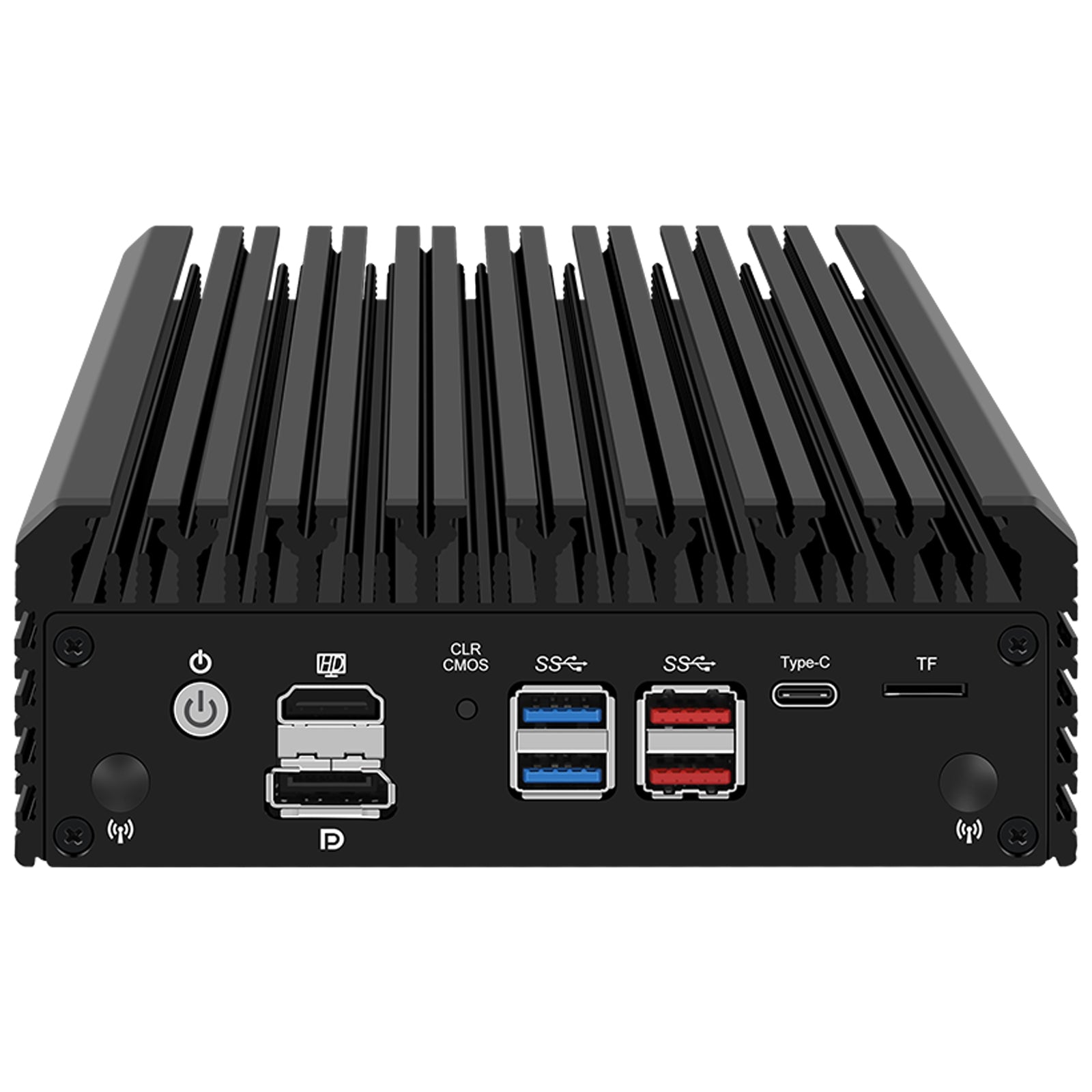 MOGINSOK Pfsense Router 6x2.5GbE with Inte 12th Core I5 1235U 10C/12T  6xI226V 3xDisplay Micro Firewall Appliance NO RAM NO SSD USB3.2 Fanless  Mini PC