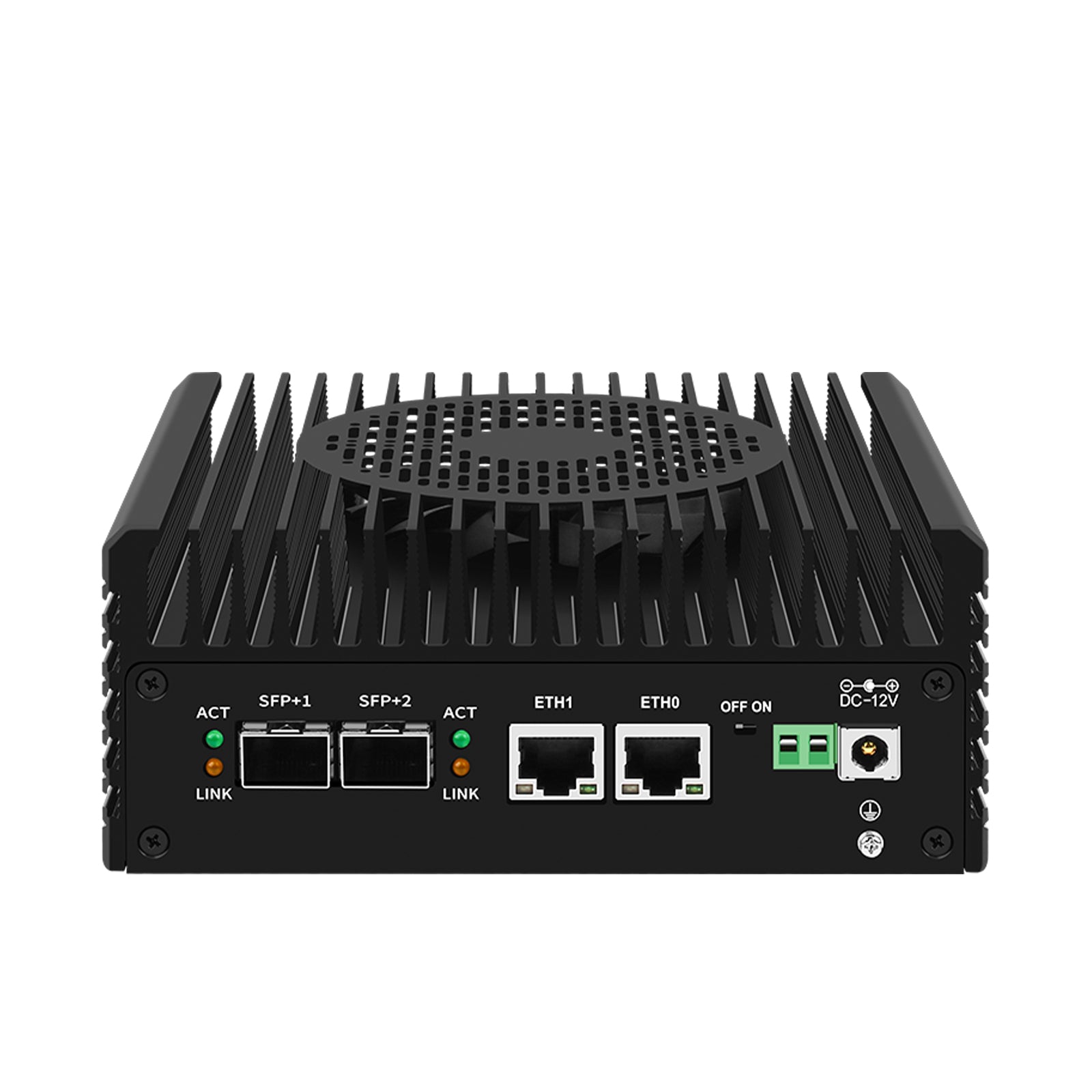 MOGINSOK Fanless Mini PC 10Gbe SFP+ Windows 11 Pro, Intel N305 (8C/8T)