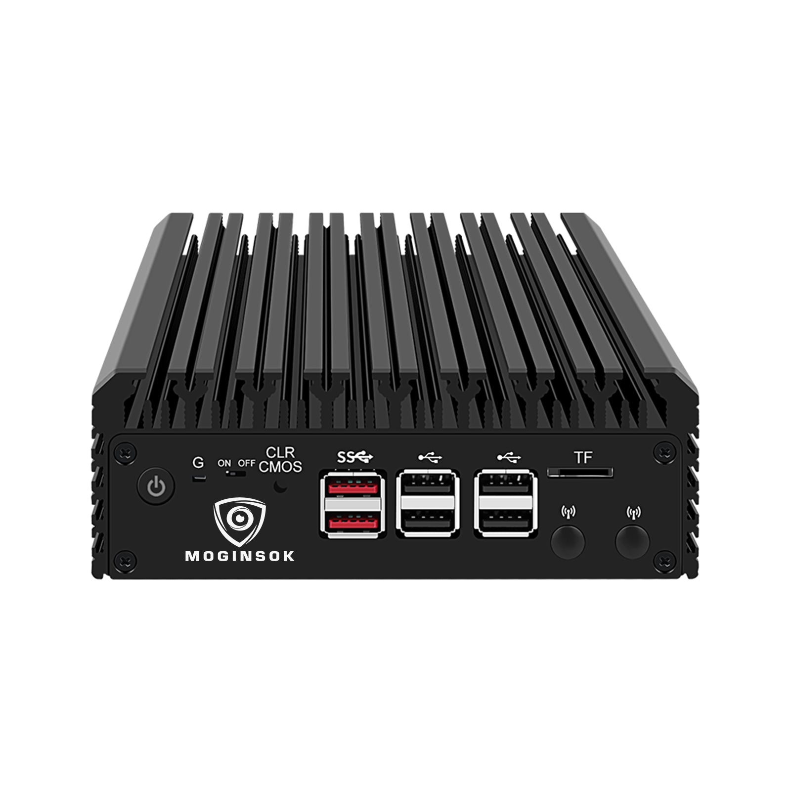 MOGINSOK 2.5GbE Firewall Appliance Mini PC, N100/I3 N305 Fanless Mini